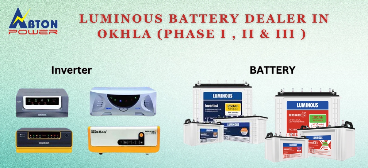 Red and Green Century Batteries Poster